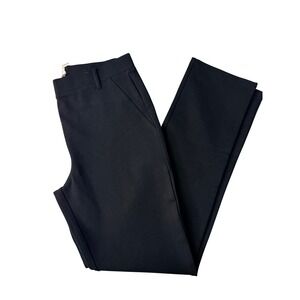 Quince Women Ultra-Stretch Ponte Straight Leg Pant Black Petite S